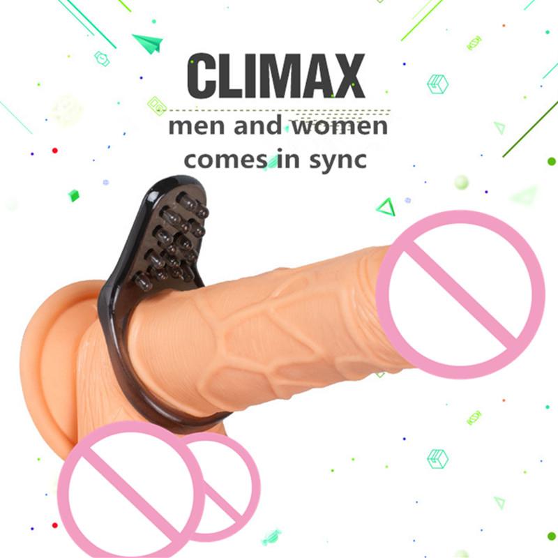 Quyue Sex Toys For Men Couple High Quality Penis Rings Cock Clit Ring Tongue Licking Massage Climax Adult Sex Products Shop